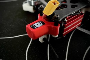 Quadmula Siren F3 HD Zero Antenna Mount